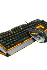 Mechanical Feel Gaming Keyboard Mouse Set