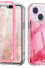 IMD Gradient Feather PC + TPU Phone Case, Series 1