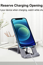 HAWEEL Adjustable Lifting Folding Live Broadcast Aluminum Alloy Desktop Holder