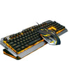 Mechanical Feel Gaming Keyboard Mouse Set